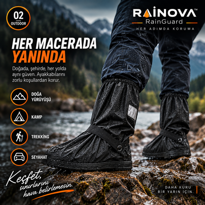 RainGuard Su Geçirmez Ayakkabı Koruyucu